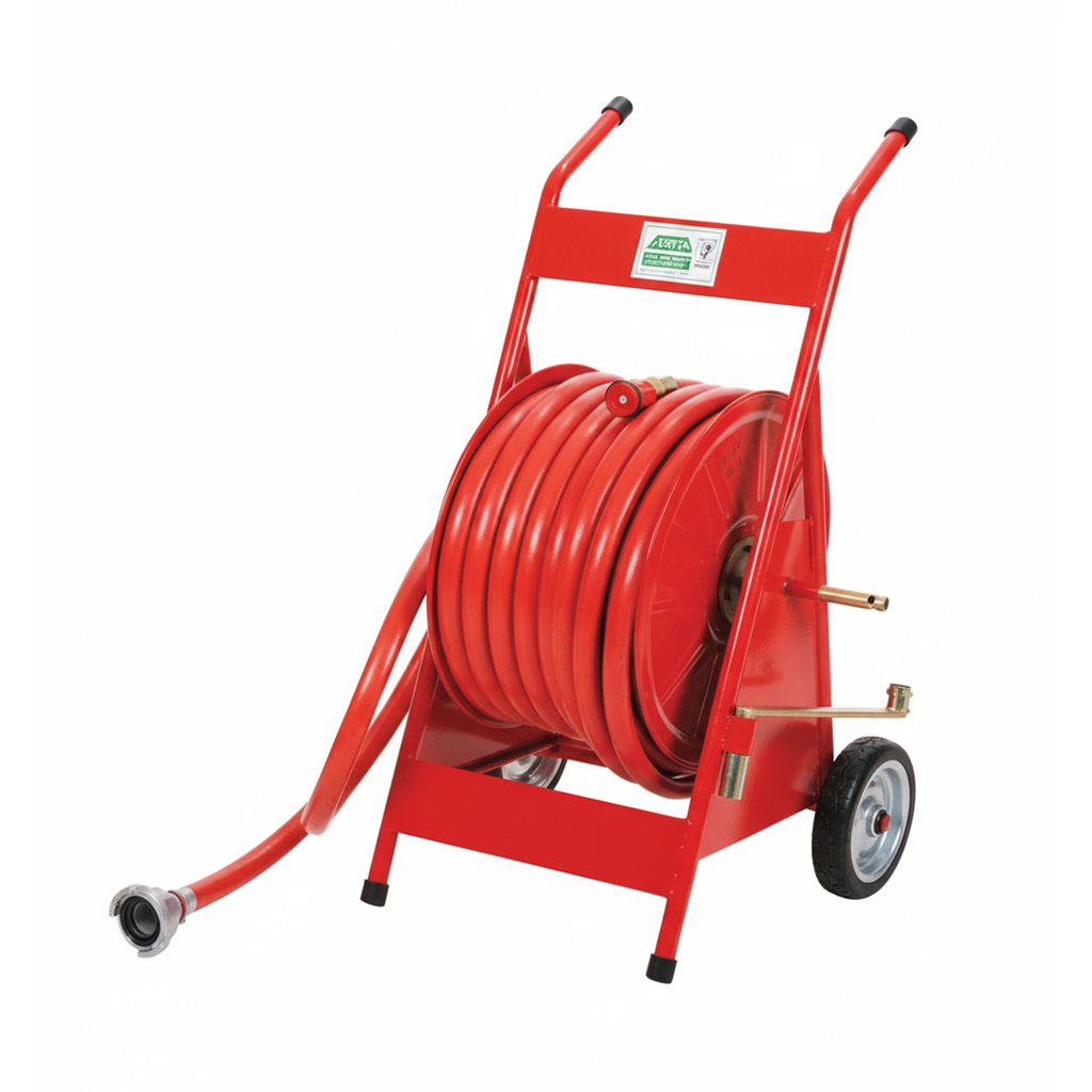 1”60 metre Kauçuk Hortumlu Sulu Sistem Makara Arabası