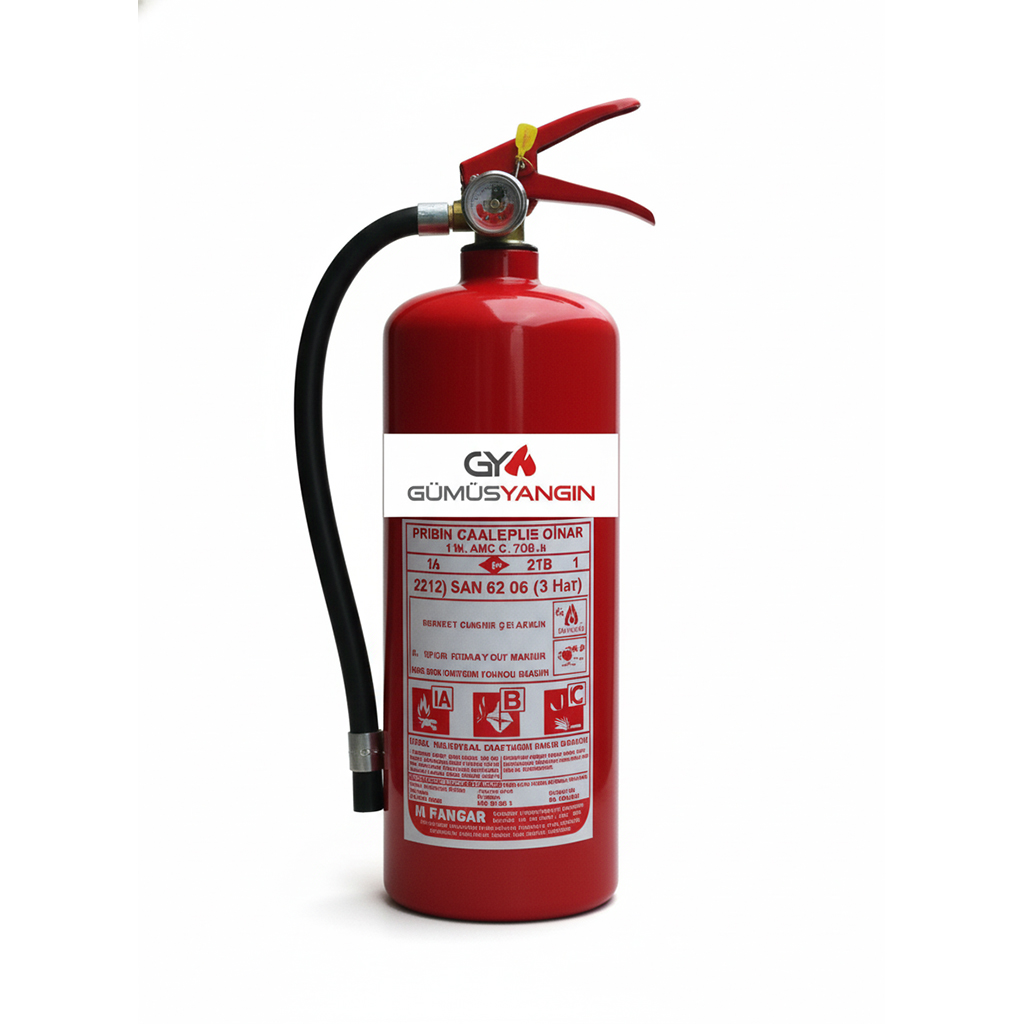 1 KG Araç Tipi Yangın Söndürme Cihazları