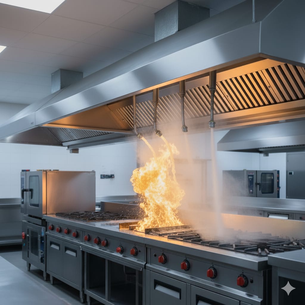 Davlumbaz söndürme sistemi Bakırköy