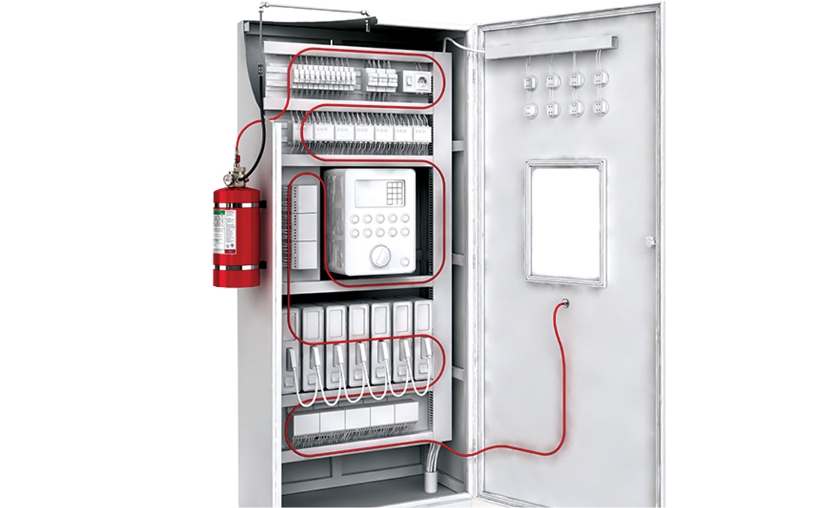 Pano İçi Yangın Söndürme Sistemi 